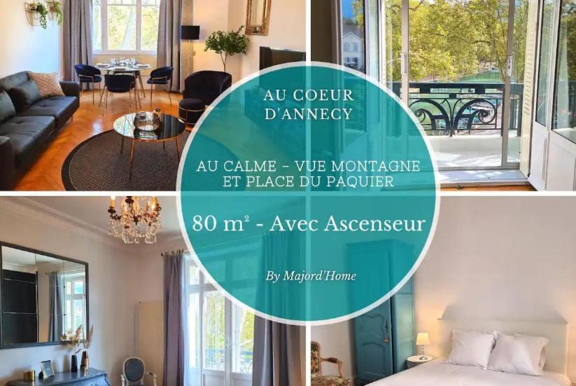 Le Ness - Face Au Pont Des Amours - Majord'Home Annecy Zewnętrze zdjęcie